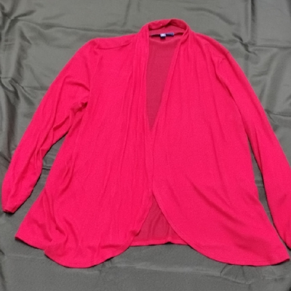 Apt. 9 Women's Vibrant Pink Cardigan